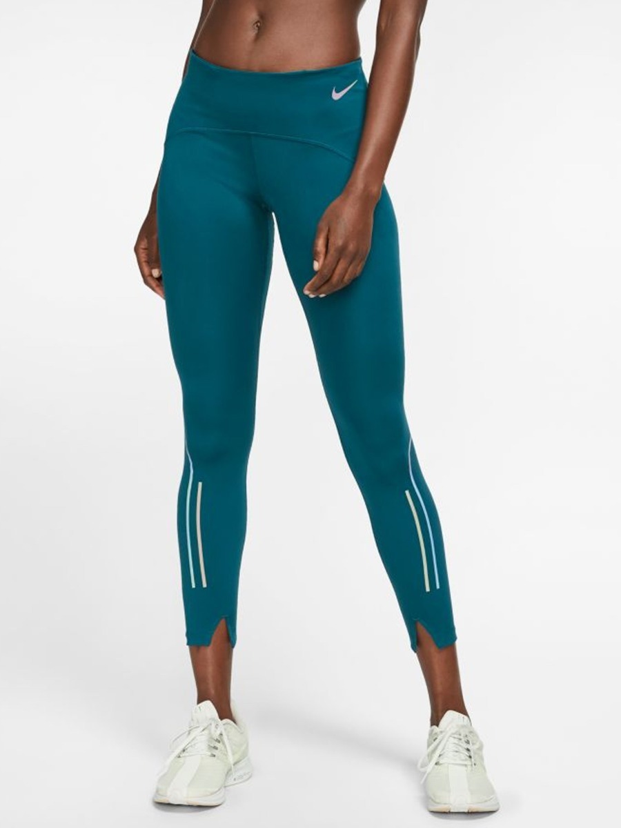 Nike Speed Tights 7/8 Matte Midnight Turq