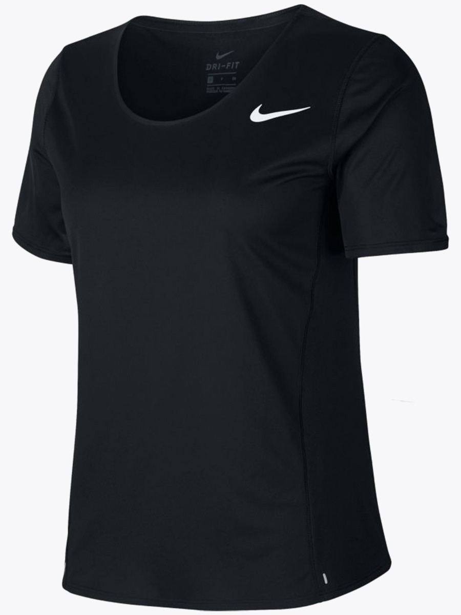 Nike City Sleek Tee Black/ Reflective Silver