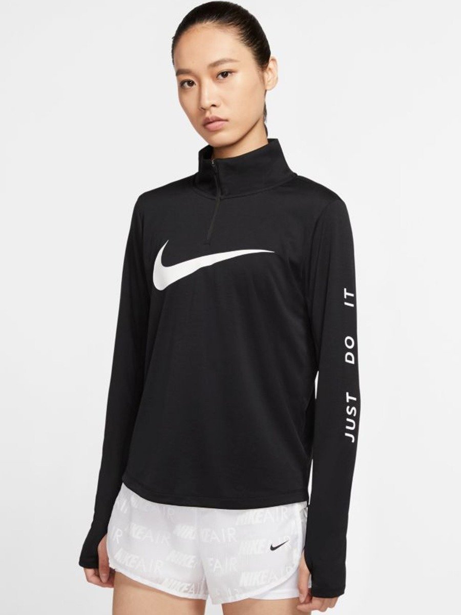 Nike Swoosh Midlayer Run Black/ White