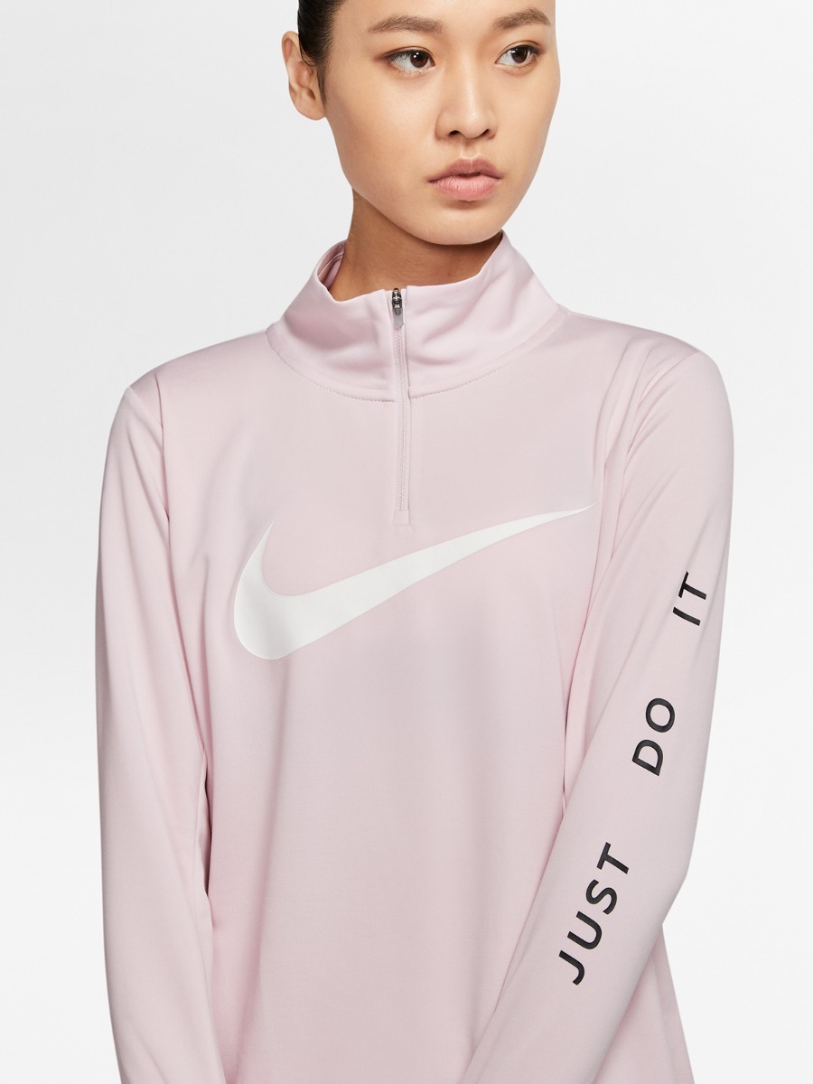 Nike Swoosh Midlayer Run Barely Rose/ White