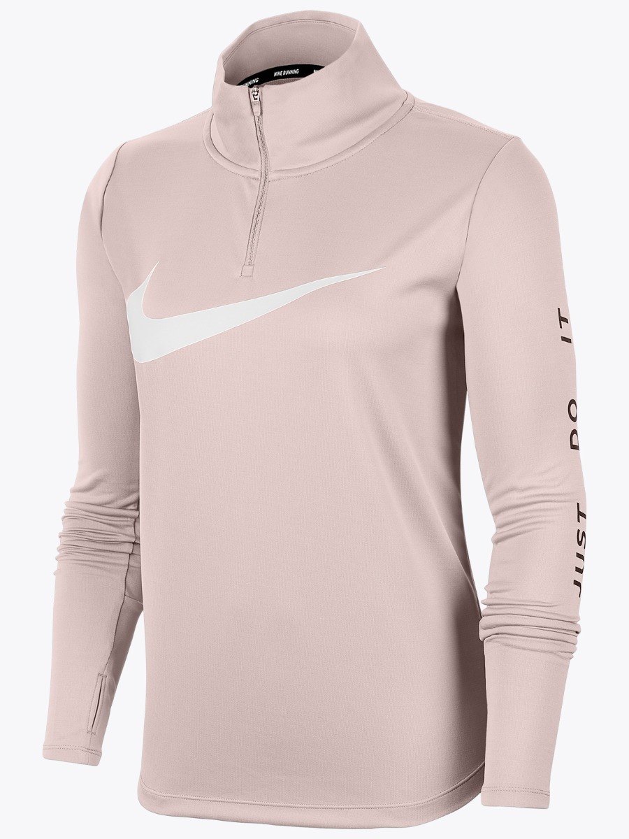 Nike Swoosh Midlayer Run Barely Rose/ White