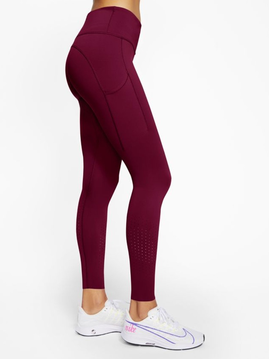 Nike Epic Lux Run Tight Dark Beetroot/ Reflective Silver