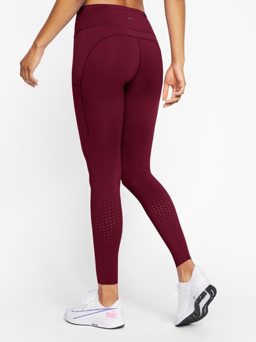 Nike Epic Lux Run Tight Dark Beetroot/ Reflective Silver