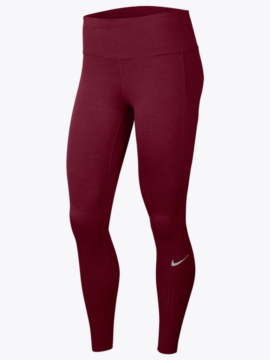 Nike Epic Lux Run Tight Dark Beetroot/ Reflective Silver