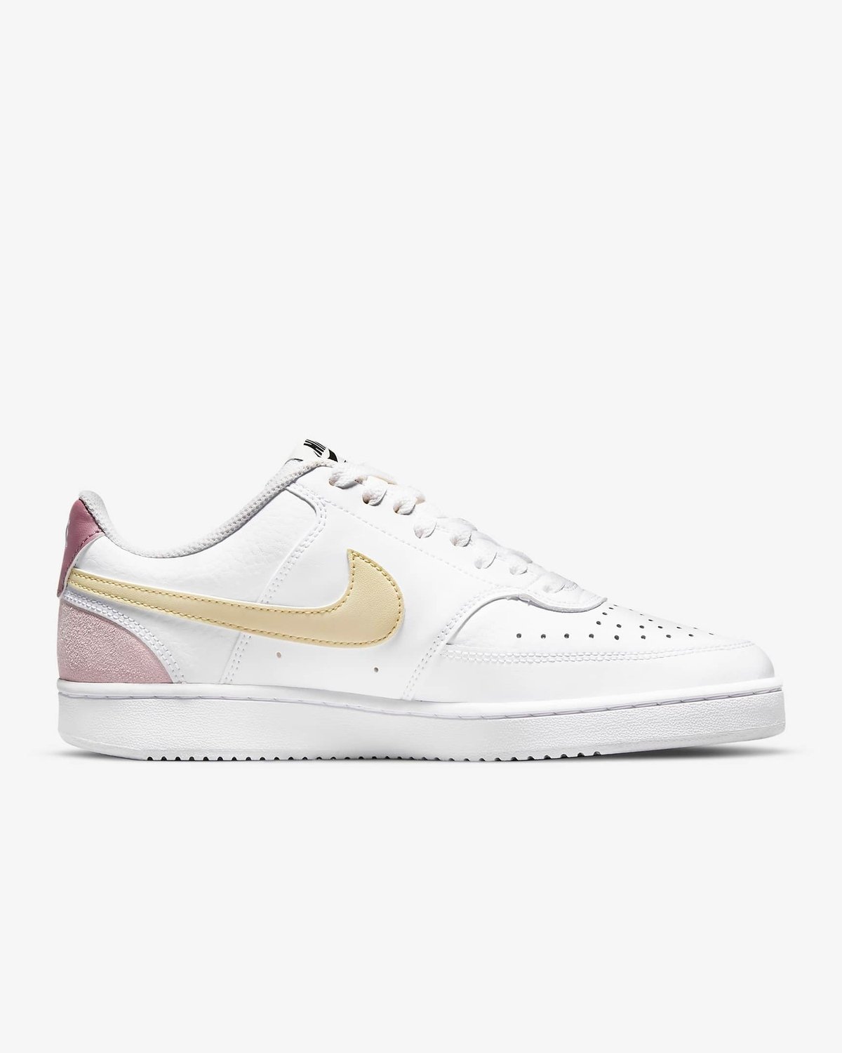 Nike Court Vision Low White/Regal Pink/Light Mulberry/Lemon Drop