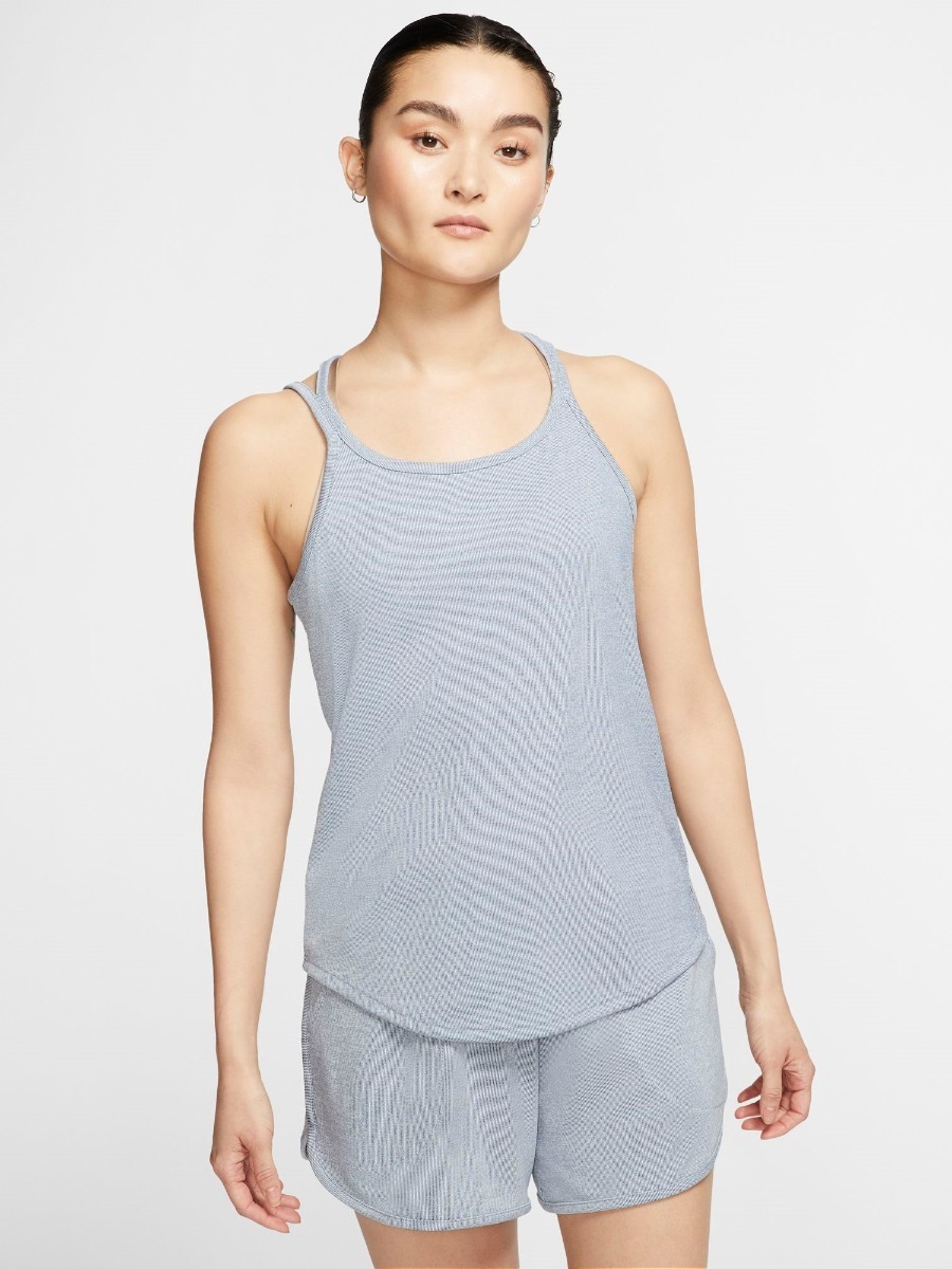 Nike Yoga Tank Diffused Blue