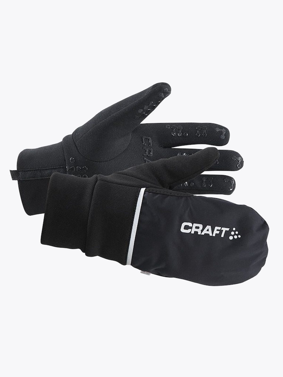 Craft Hybrid Weather Glove Silver/ Black