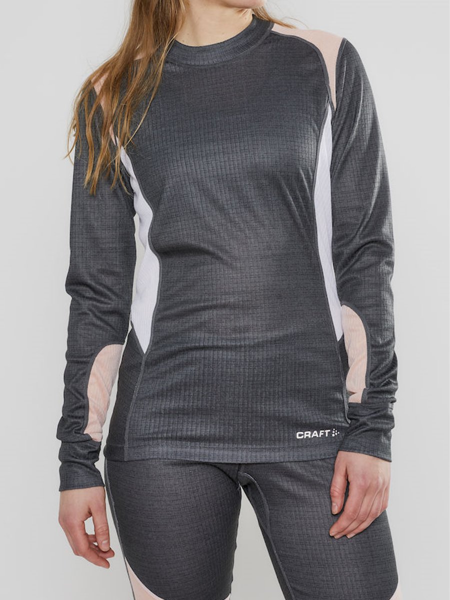 Craft Baselayer Set Grey melange