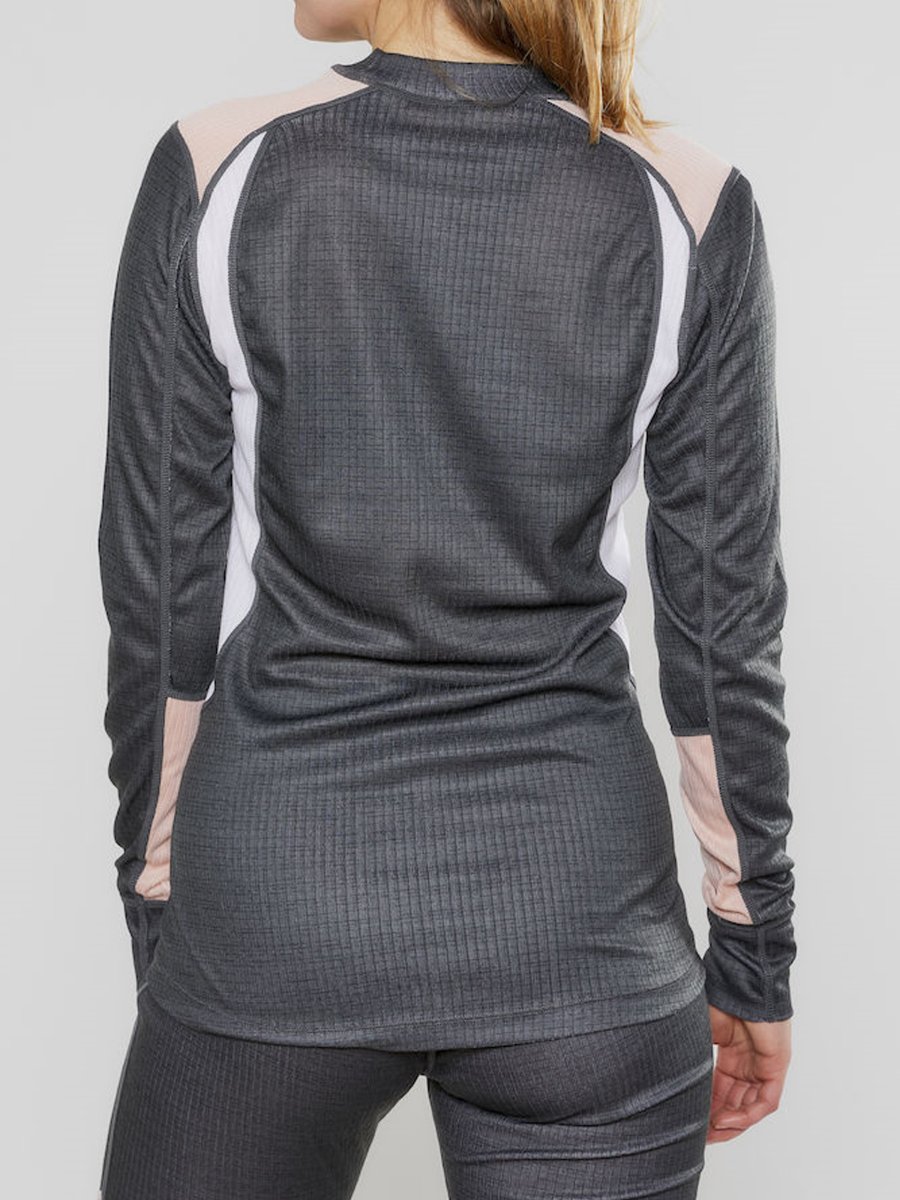 Craft Baselayer Set Grey melange