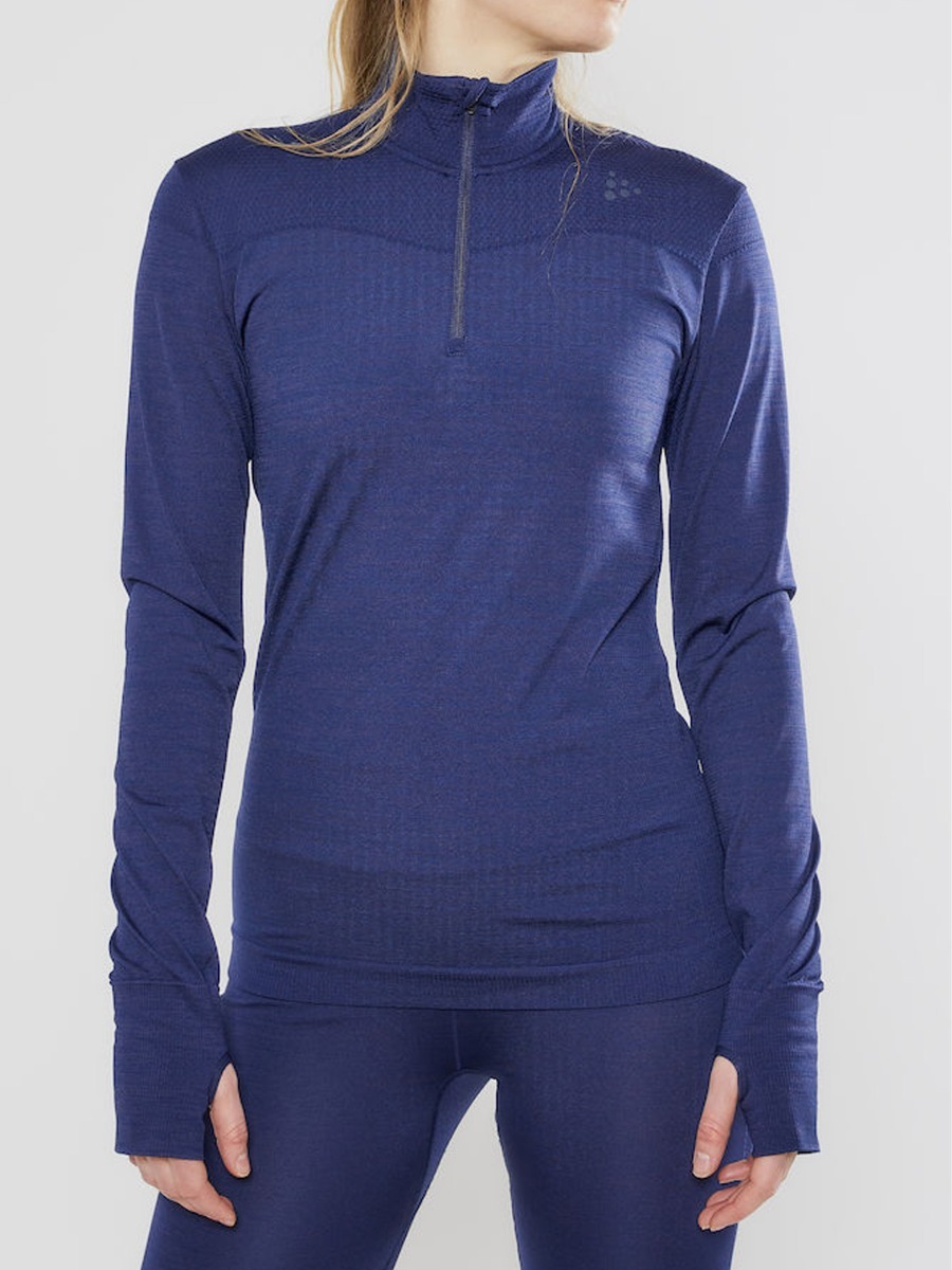 Craft Fuseknit Comfort Zip Maritime
