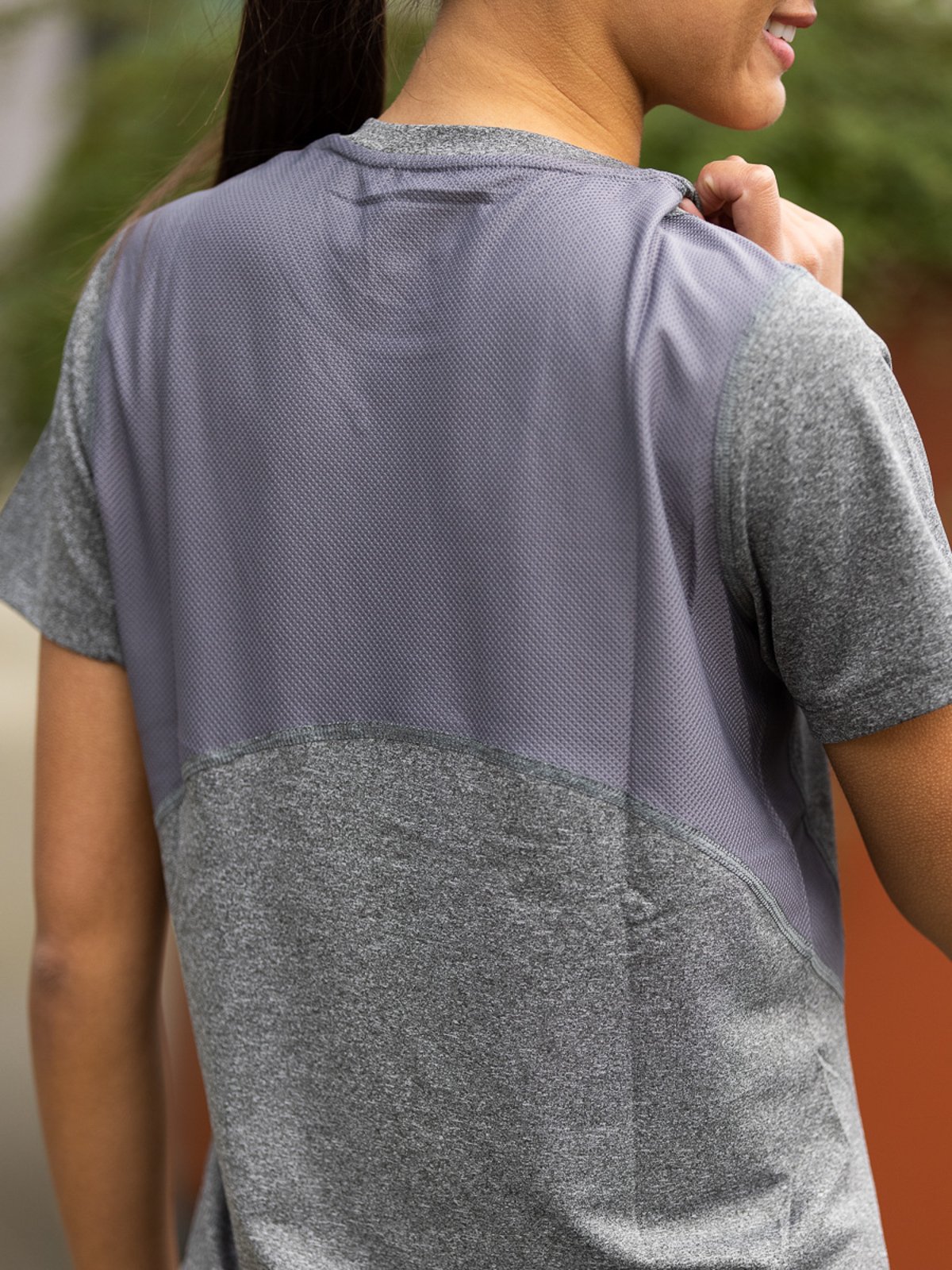 Craft Adv Essence Short Sleeve Tee Dark Grey Melange