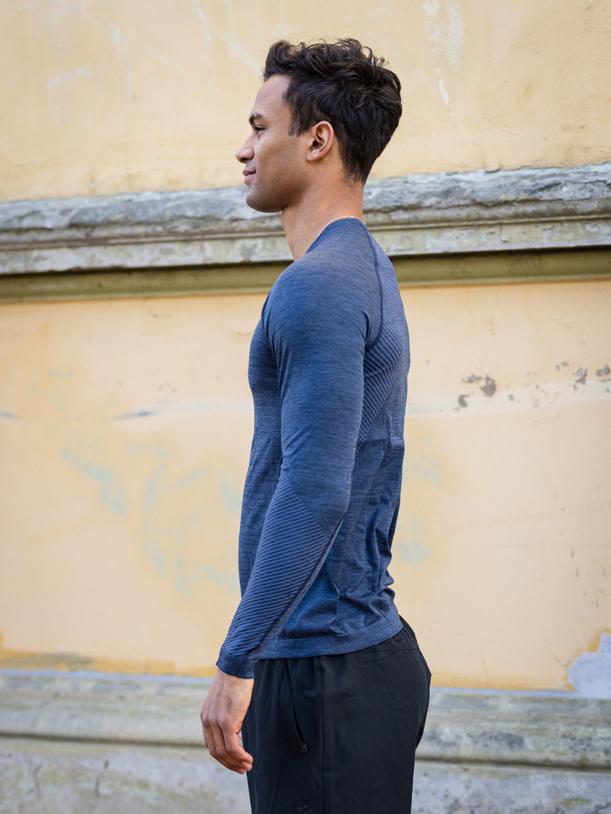 Craft Core Dry Active Comfort Long Sleeve Navy Blue