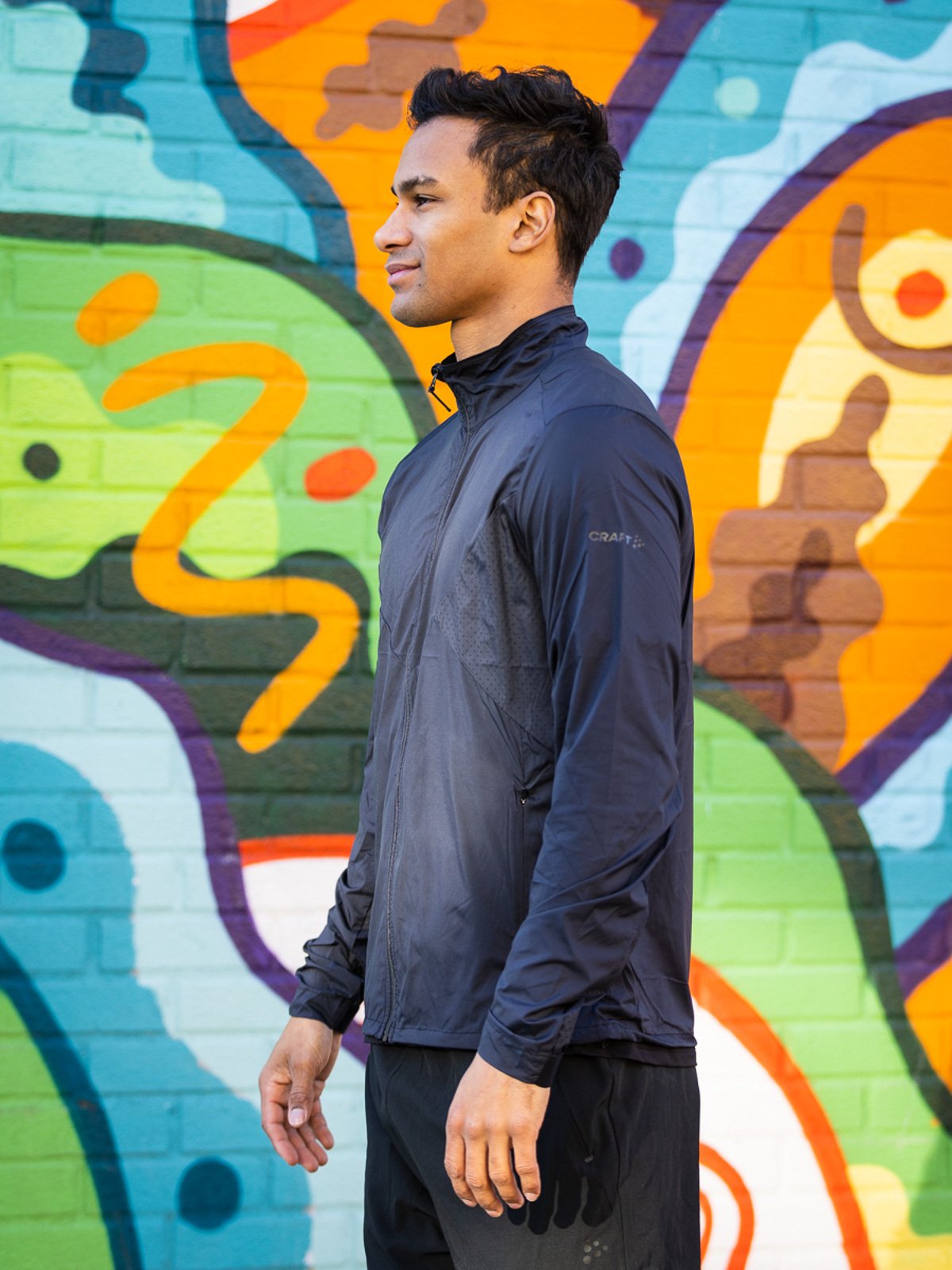 Craft ADV Essence Wind Jacket Man Black