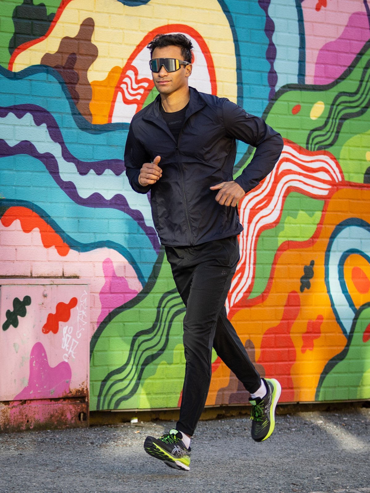 Craft ADV Essence Wind Jacket Man Black