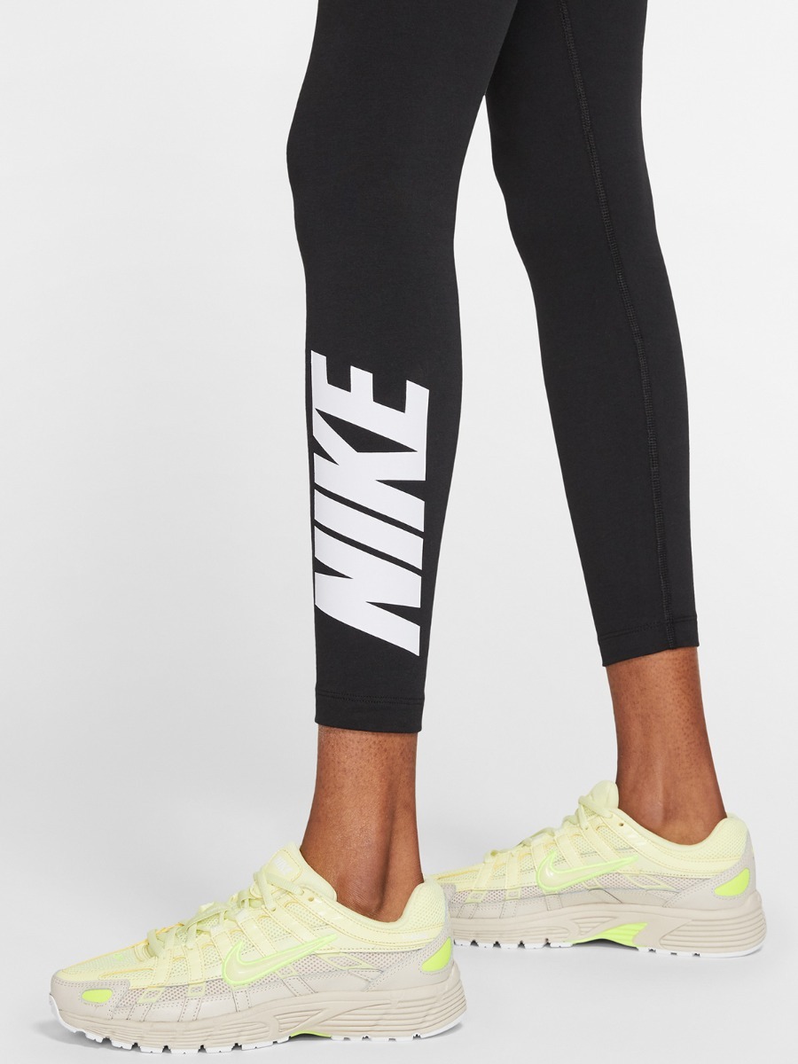 Nike Legging Club Highwaist Black/ White