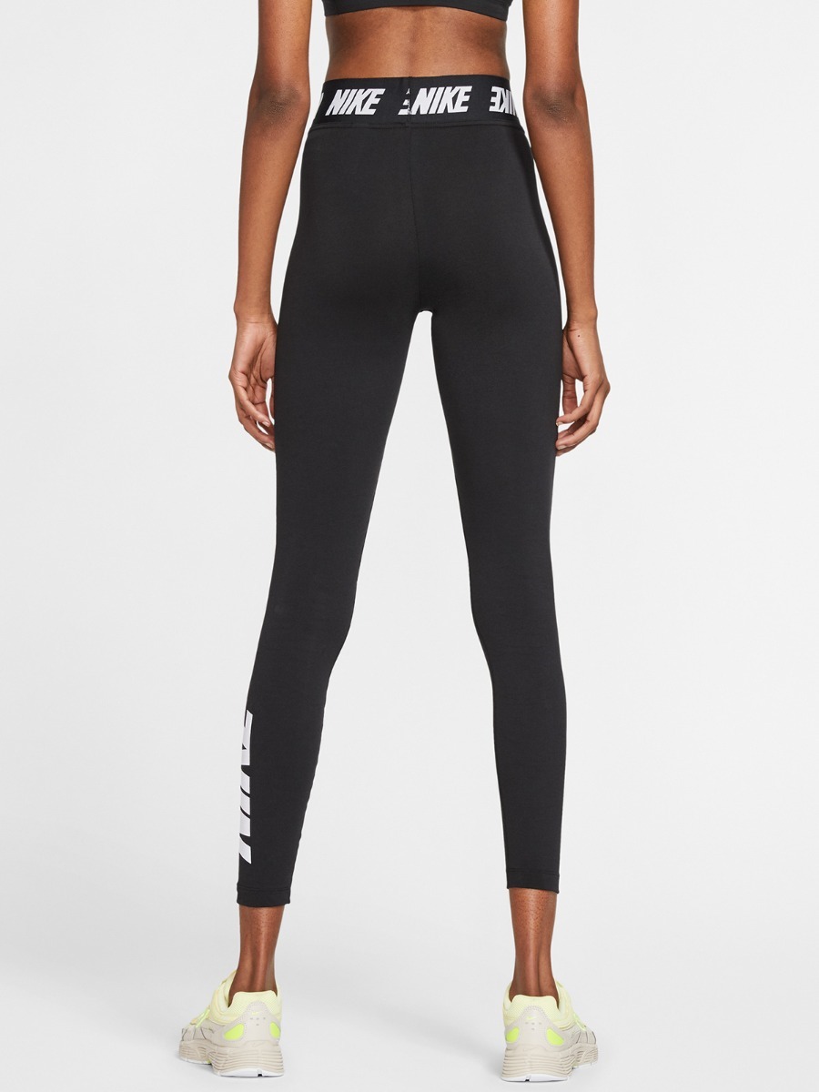 Nike Legging Club Highwaist Black/ White