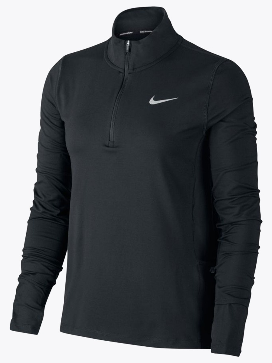 Nike Element Top Halfzip Black/ Reflective Silver
