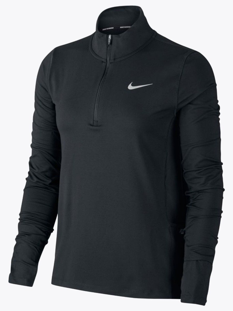 Nike Element Top Halfzip Black/ Reflective Silver
