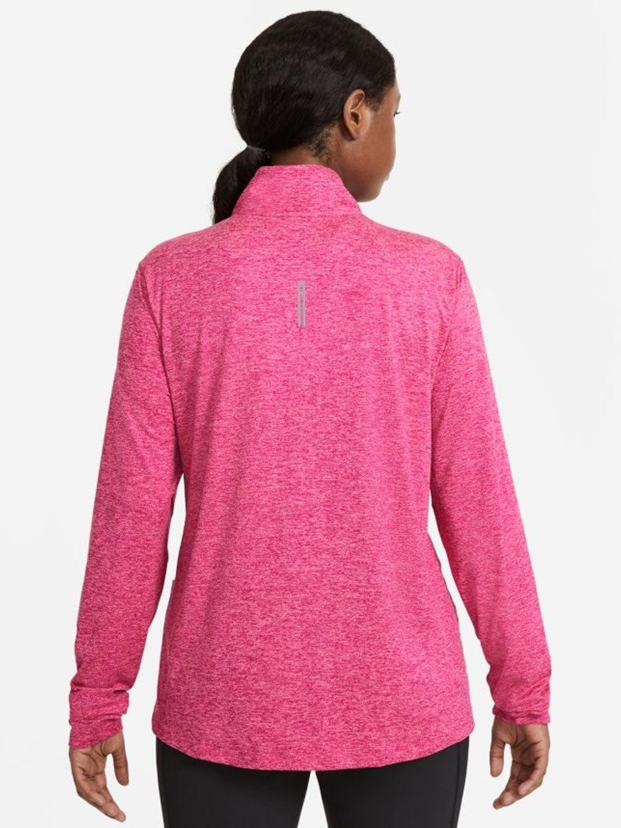 Nike Element Top Halfzip Fireberry/ Sunset Pulse/ Reflective Silver
