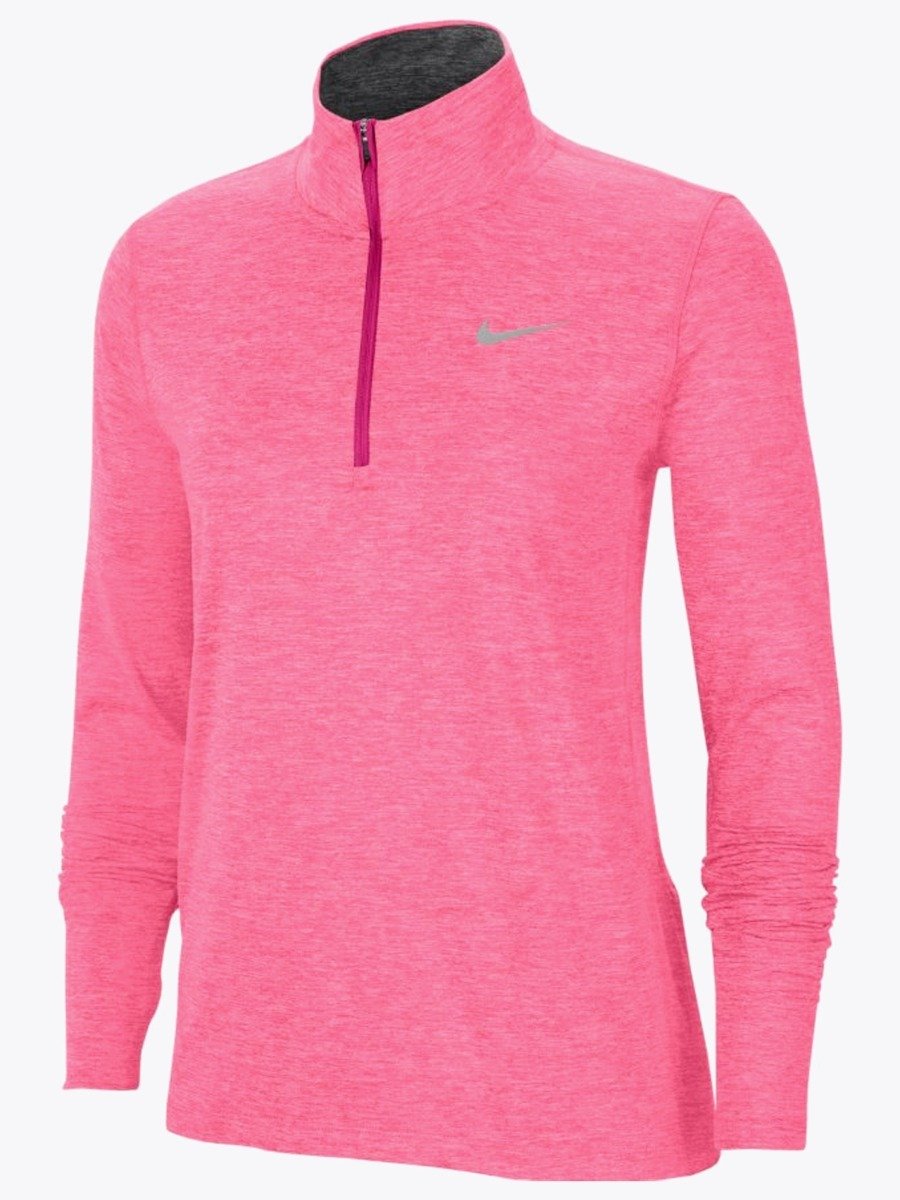 Nike Element Top Halfzip Fireberry/ Sunset Pulse/ Reflective Silver