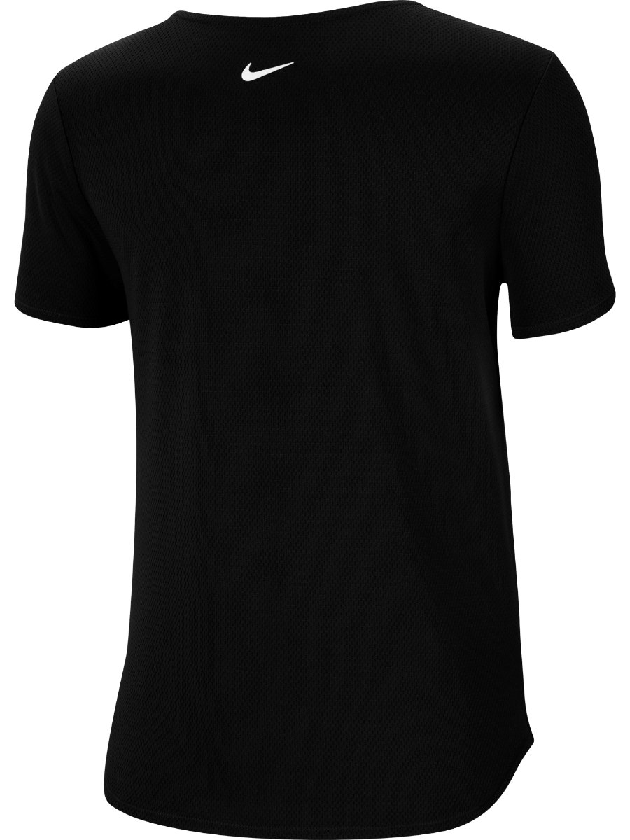 Nike Swoosh Run Tee Black/ Reflective Silver