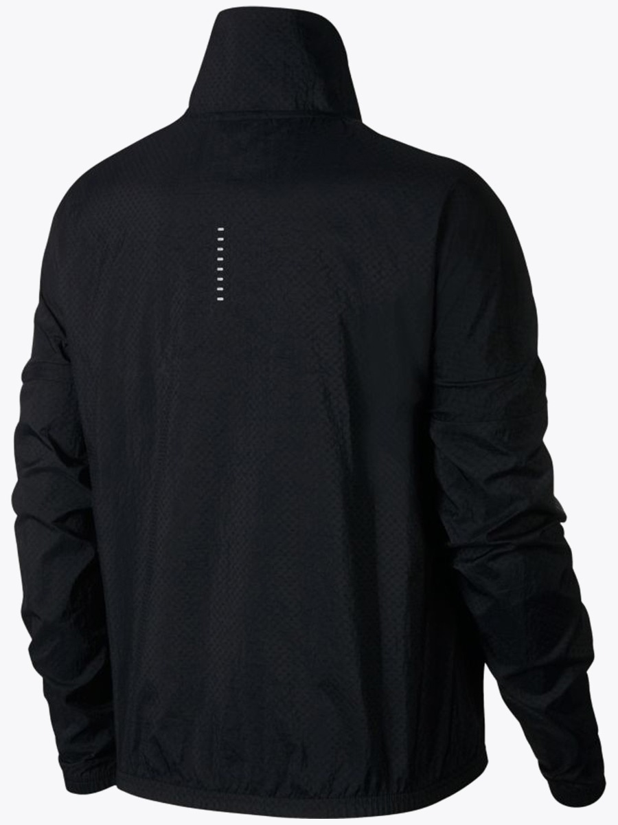 Nike Swoosh Run Half Zip Black