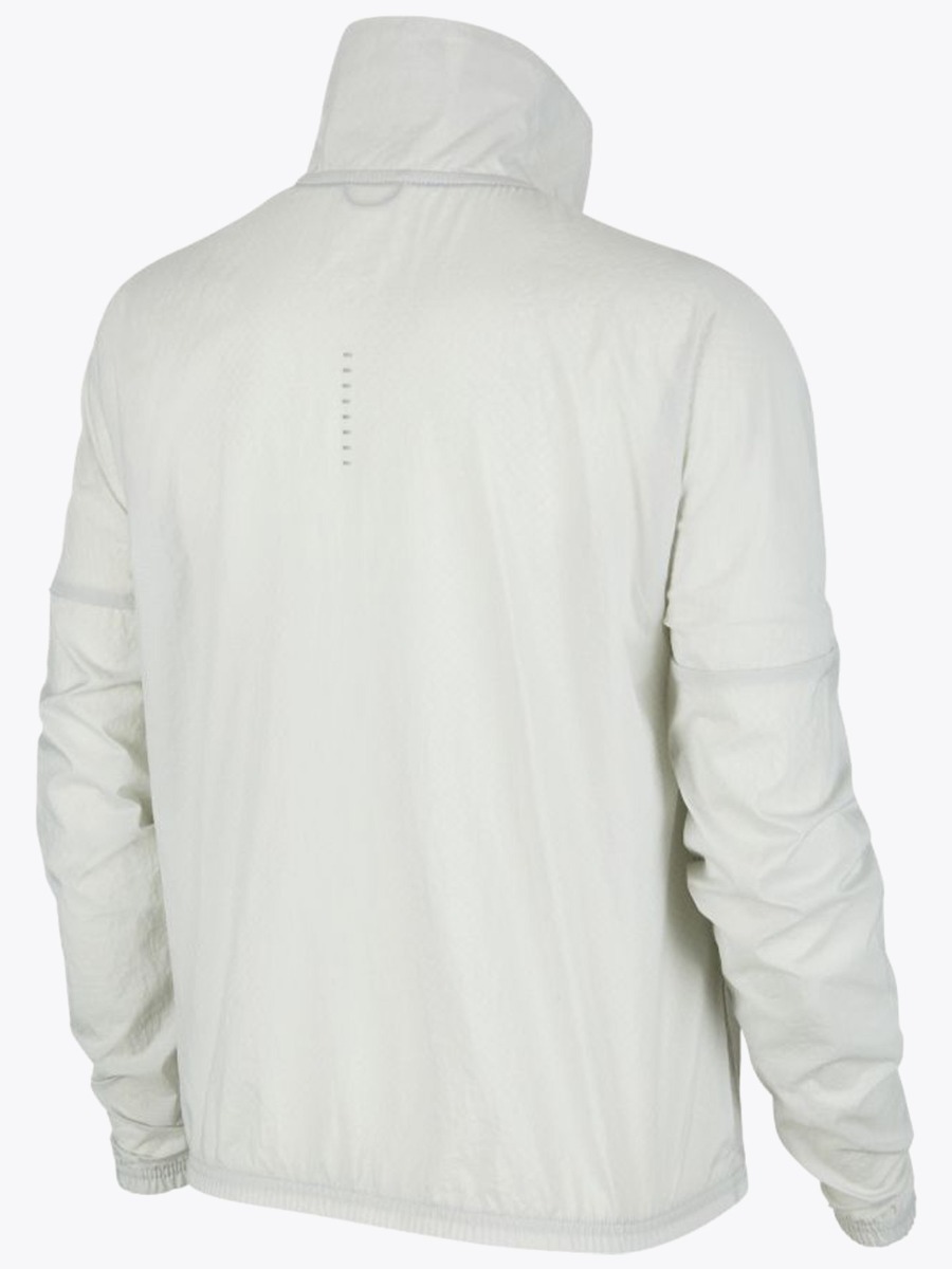 Nike Swoosh Run Half Zip Grey Fog/ Black