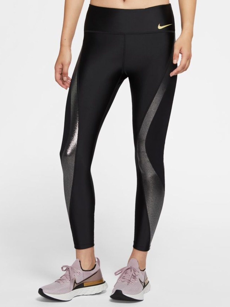 Nike Icon Clash Speed Tights Black/ Metallic Gold