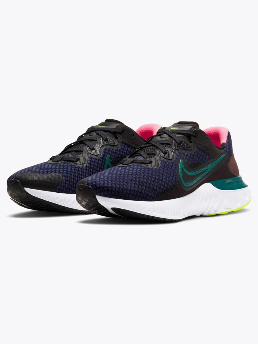 Nike Renew Run 2 Black/Blackened Blue-Dark Teal Green