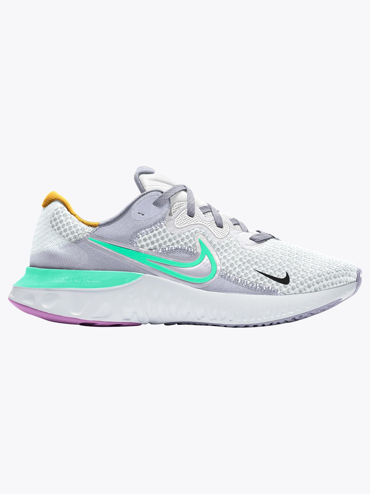 Nike Renew Run 2 White/ Green Glow-Ghost-Summit White