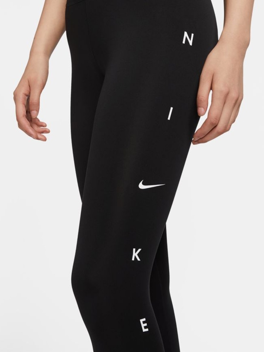 Nike One 7/8 Tights Black/ White