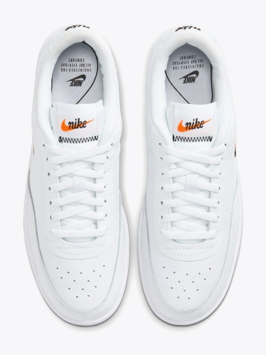 Nike Court Vintage Premium White/Black/Total Orange