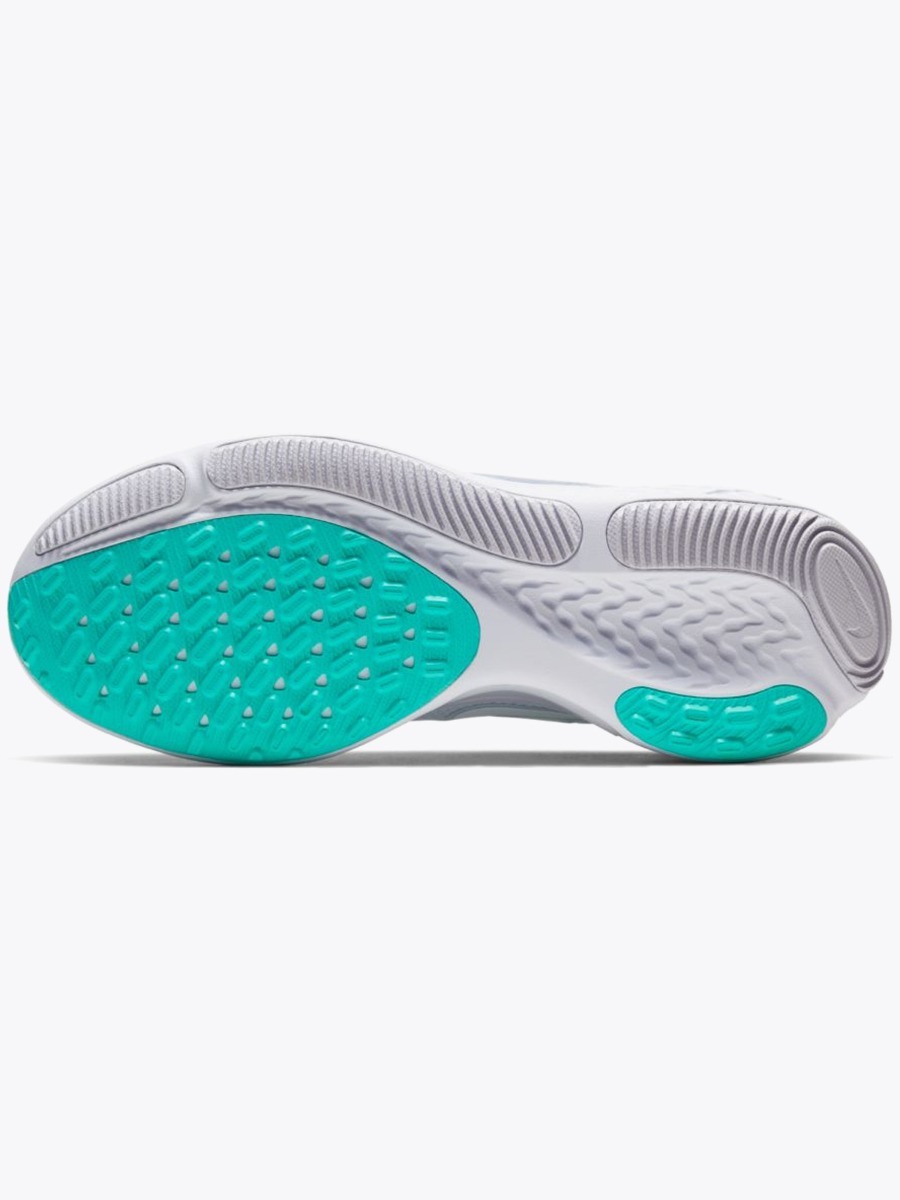 Nike React Miler Football Grey/ White-Aurora Green