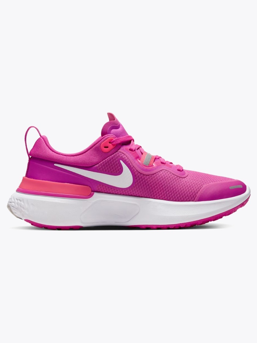 Nike React Miler Fire Pink/ White-Team Orange-Vast Grey