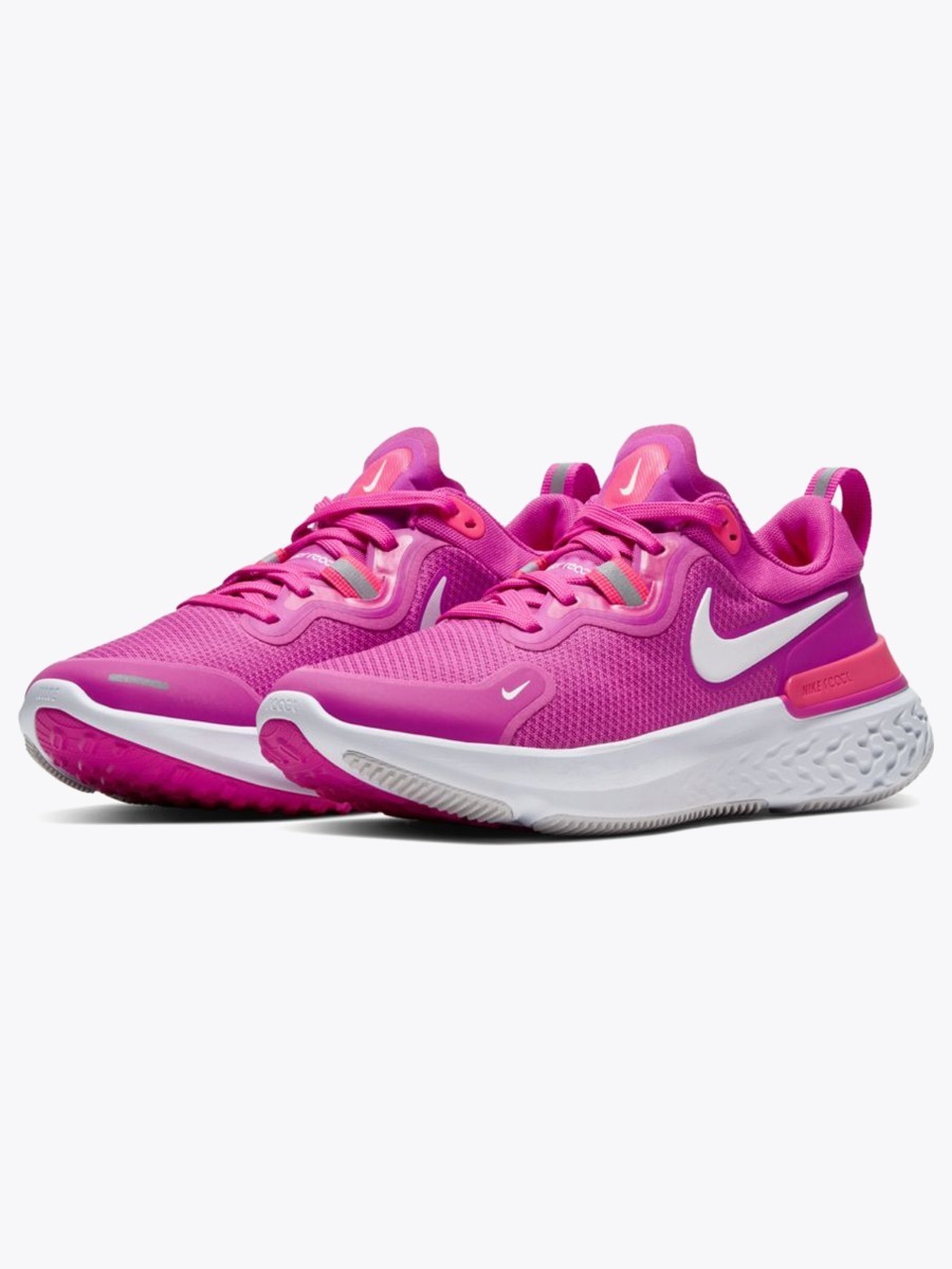 Nike React Miler Fire Pink/ White-Team Orange-Vast Grey