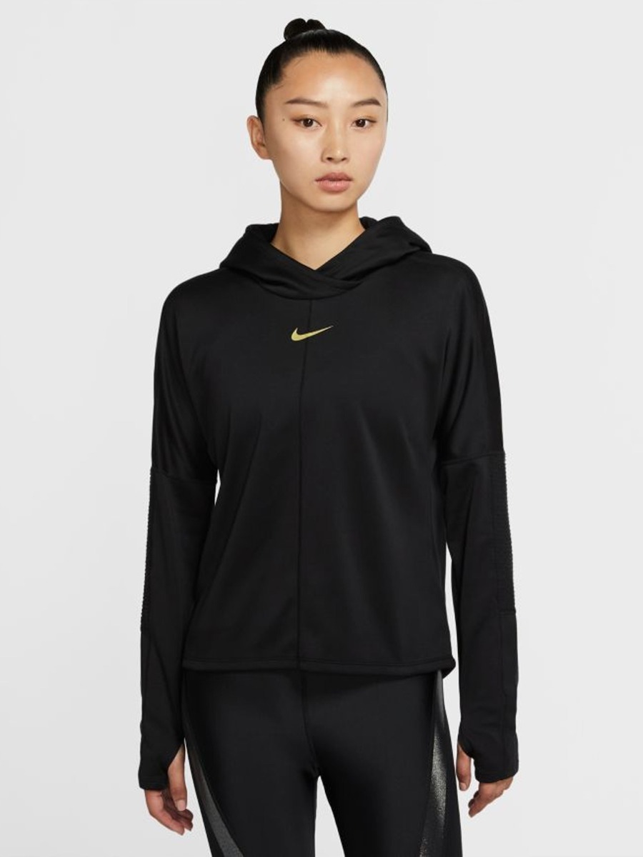 Nike Icon Clash Long Sleeve Top Black