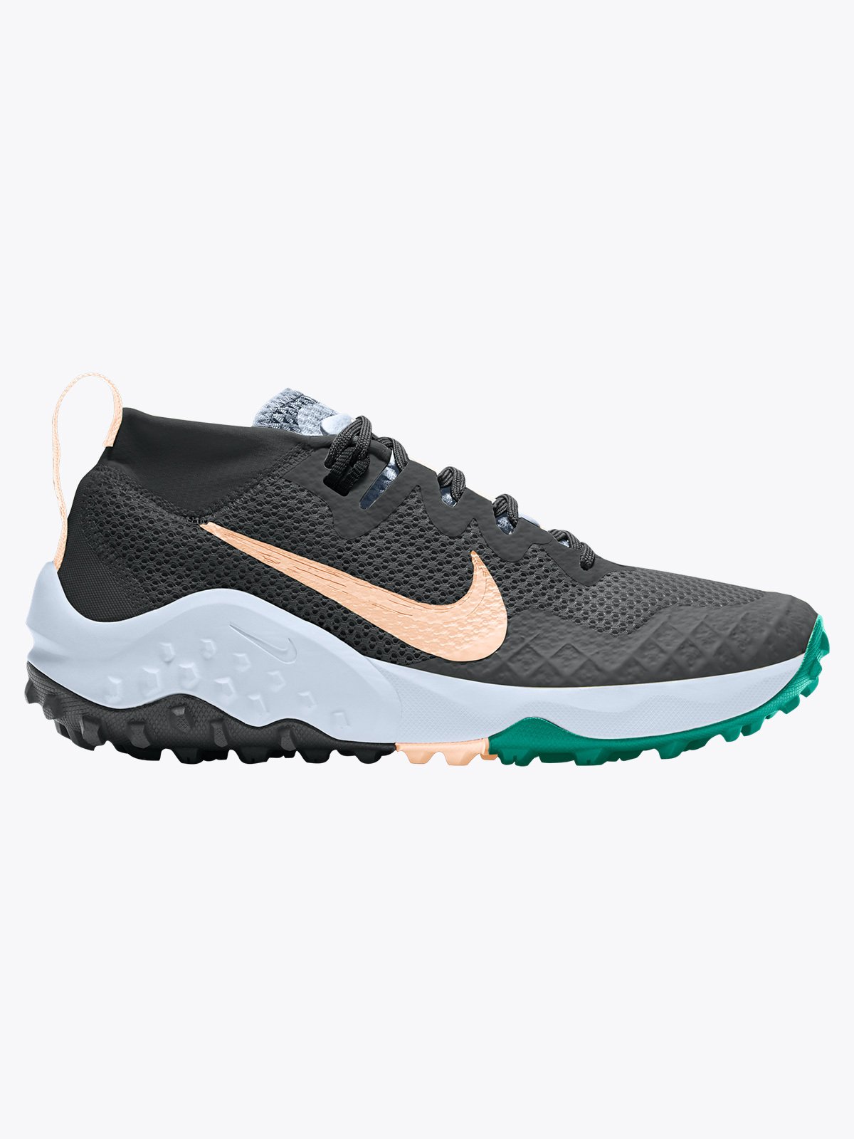 Nike Nike Wildhorse 7 Iron Grey/Football Grey-Neptune Green