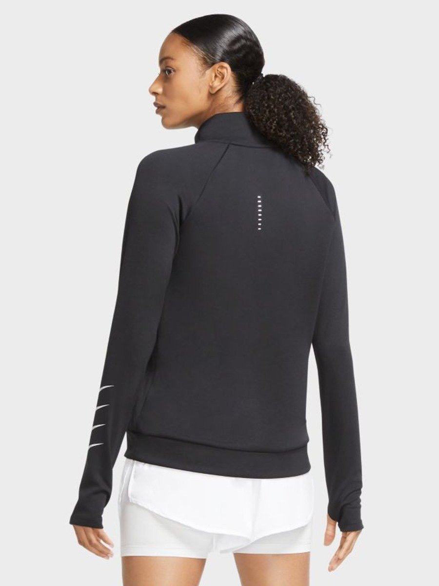 Nike Swoosh Run LS Black/ White