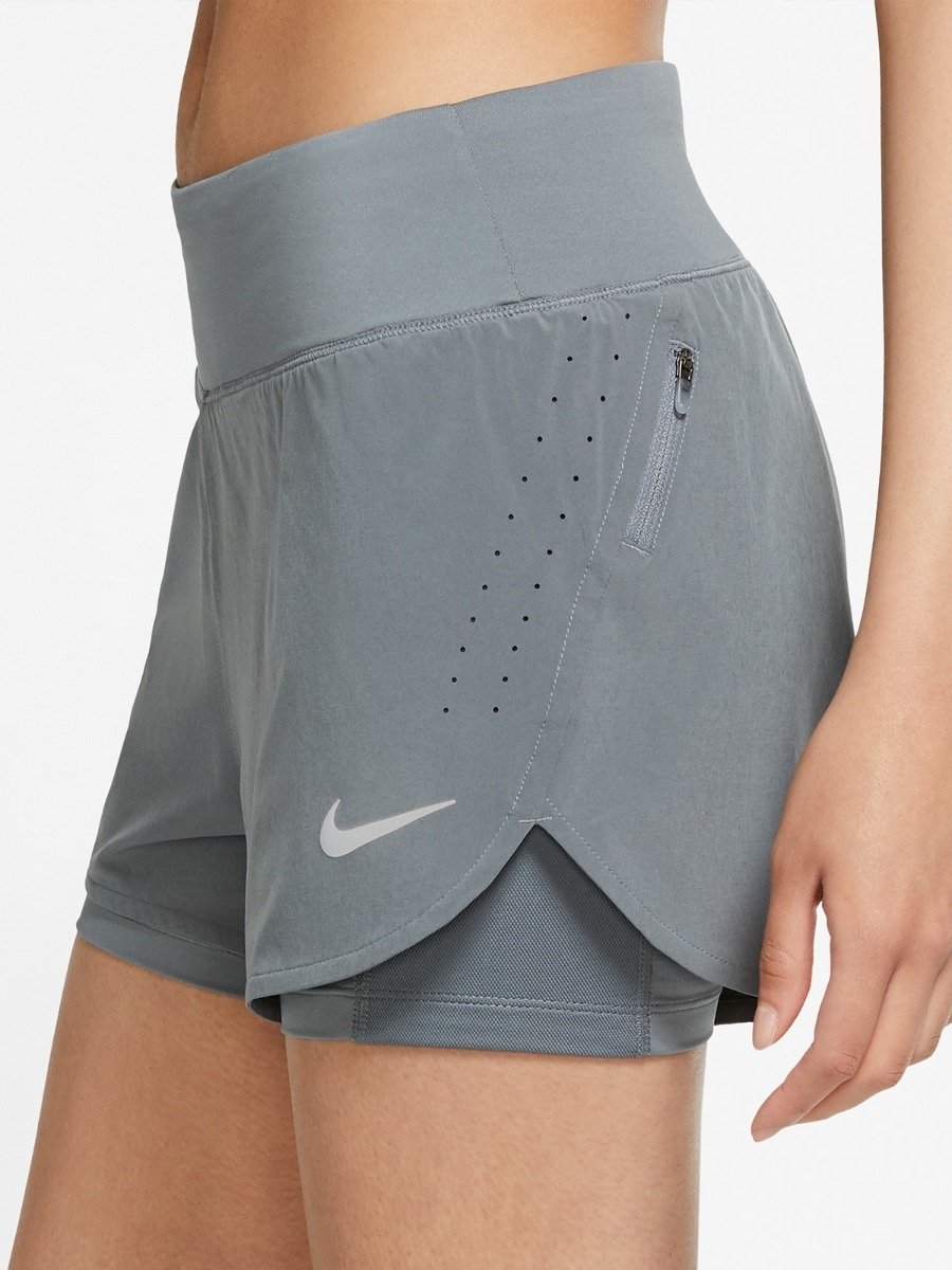 Nike Nike Eclipse 2-in1 Shorts Smoke Grey/ Reflective Silver