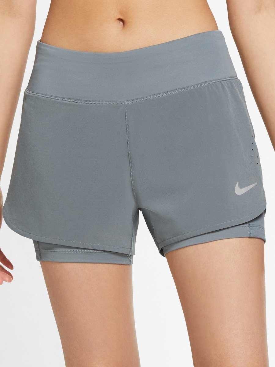 Nike Nike Eclipse 2-in1 Shorts Smoke Grey/ Reflective Silver