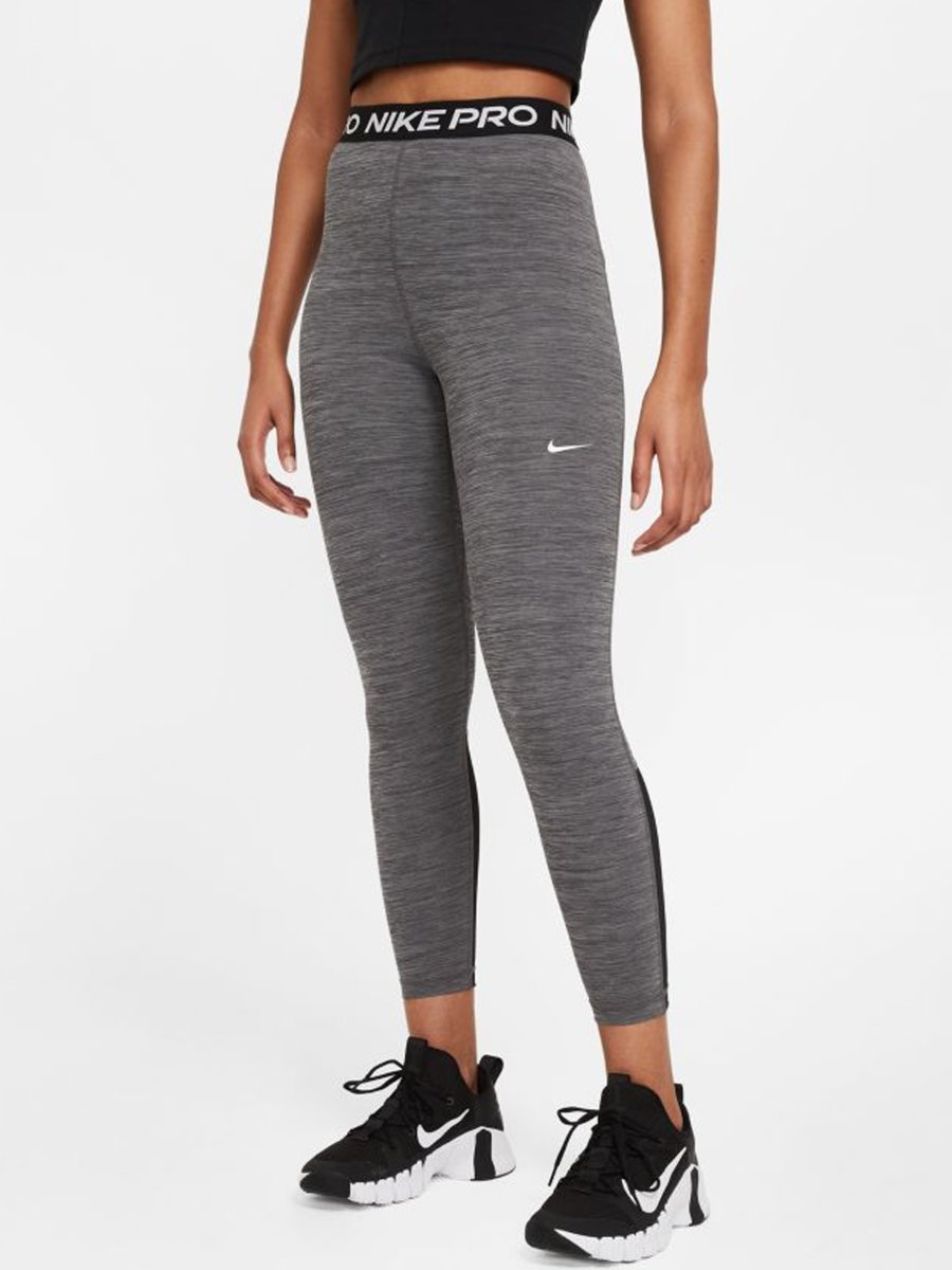 Nike Nike Pro 365 High Rise tights Black/ HTR / White