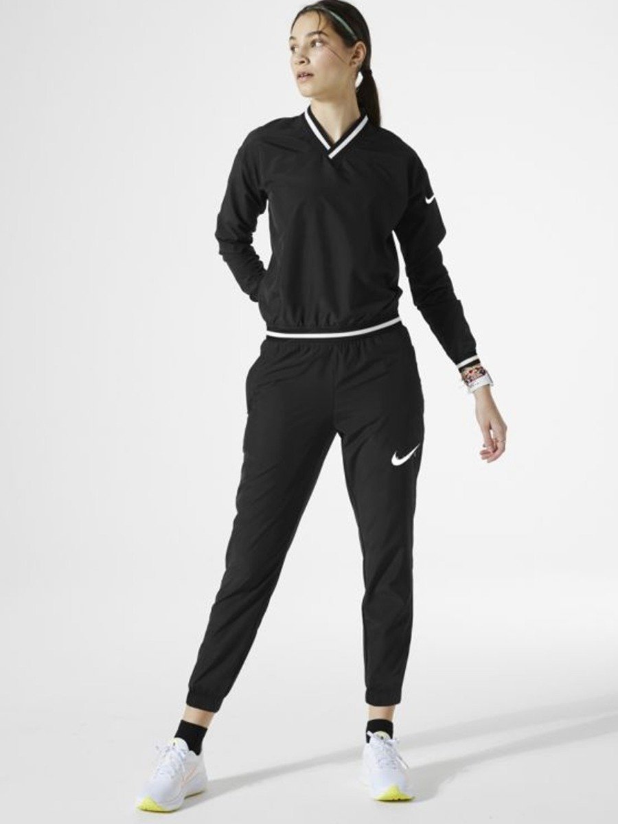 Nike Swoosh Run Track Pant Black/ Grey Fog/ White
