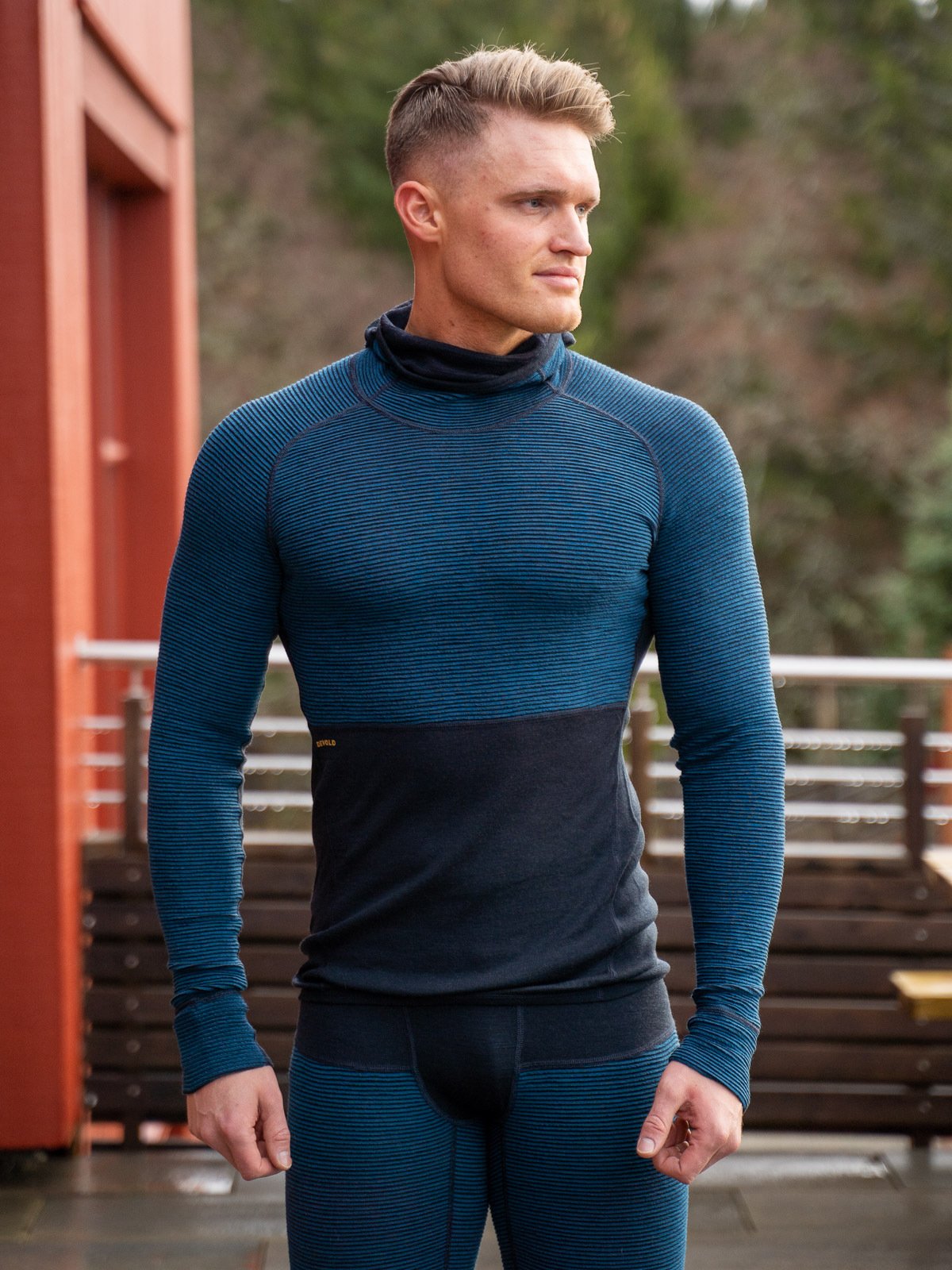 Devold Tuvegga Sport Air Man Hoodie Flood