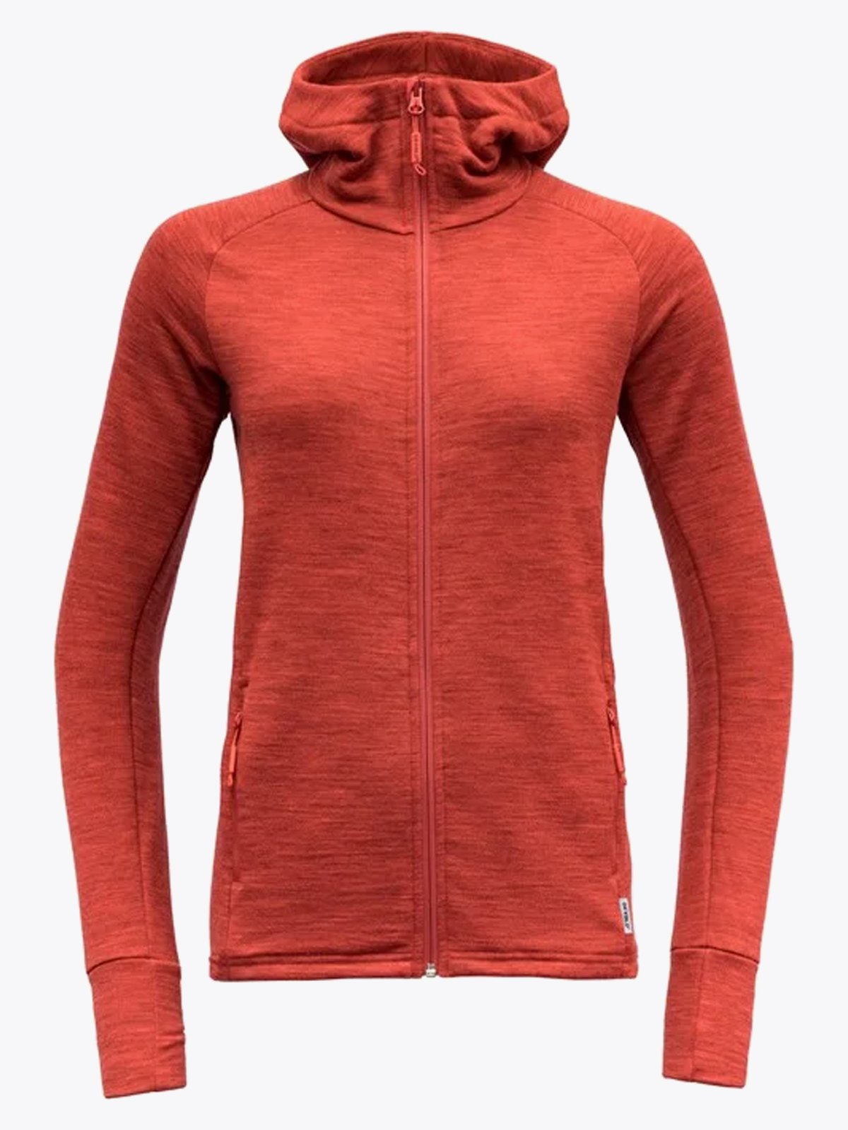 Devold Nibba Jacket w/Hood Cayenne Melange