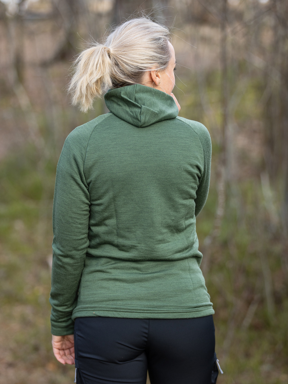 Devold Nibba Jacket w/Hood Forest Melange