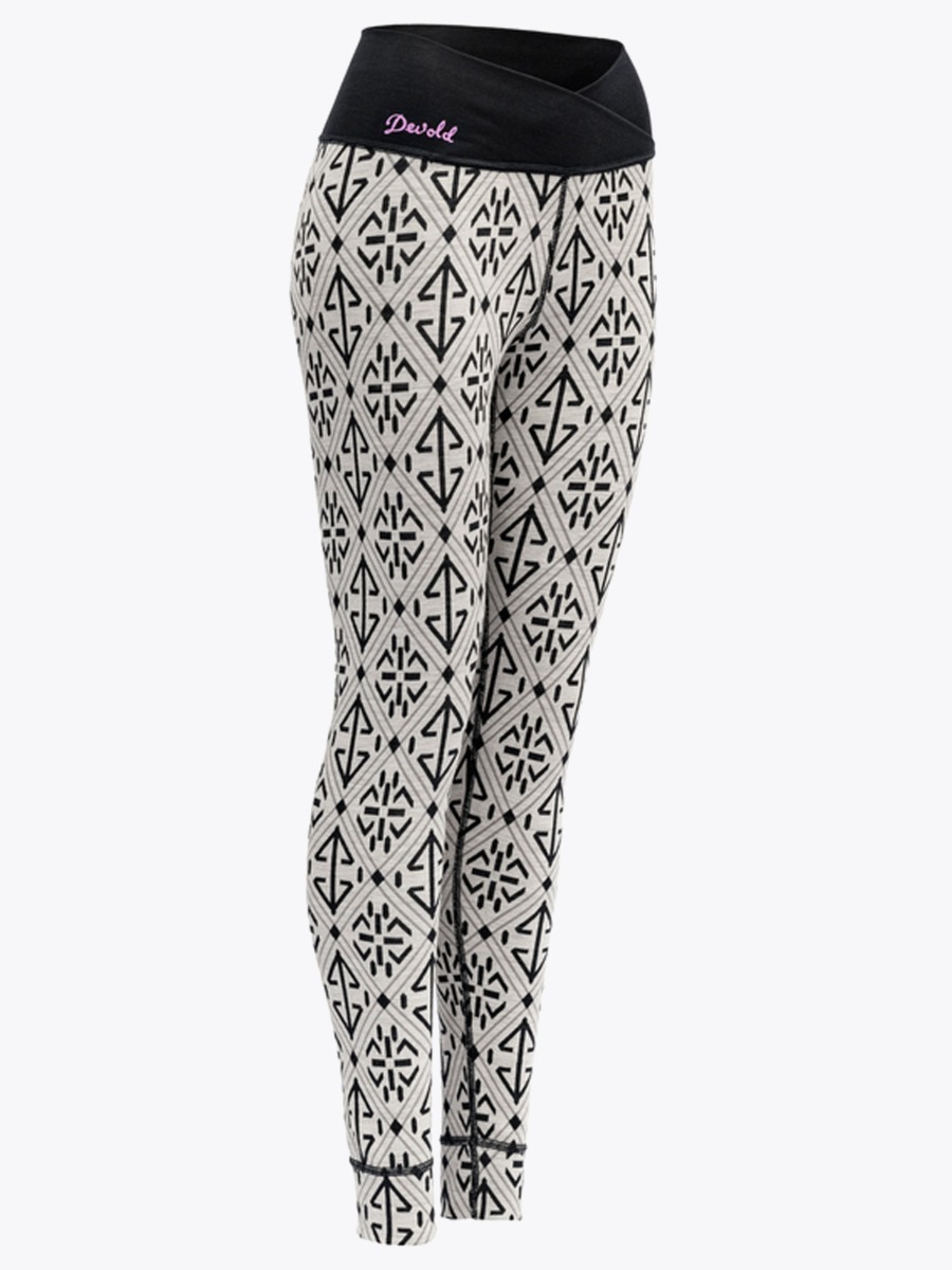 Devold Liadalsnipa Woman Long Johns Raw White