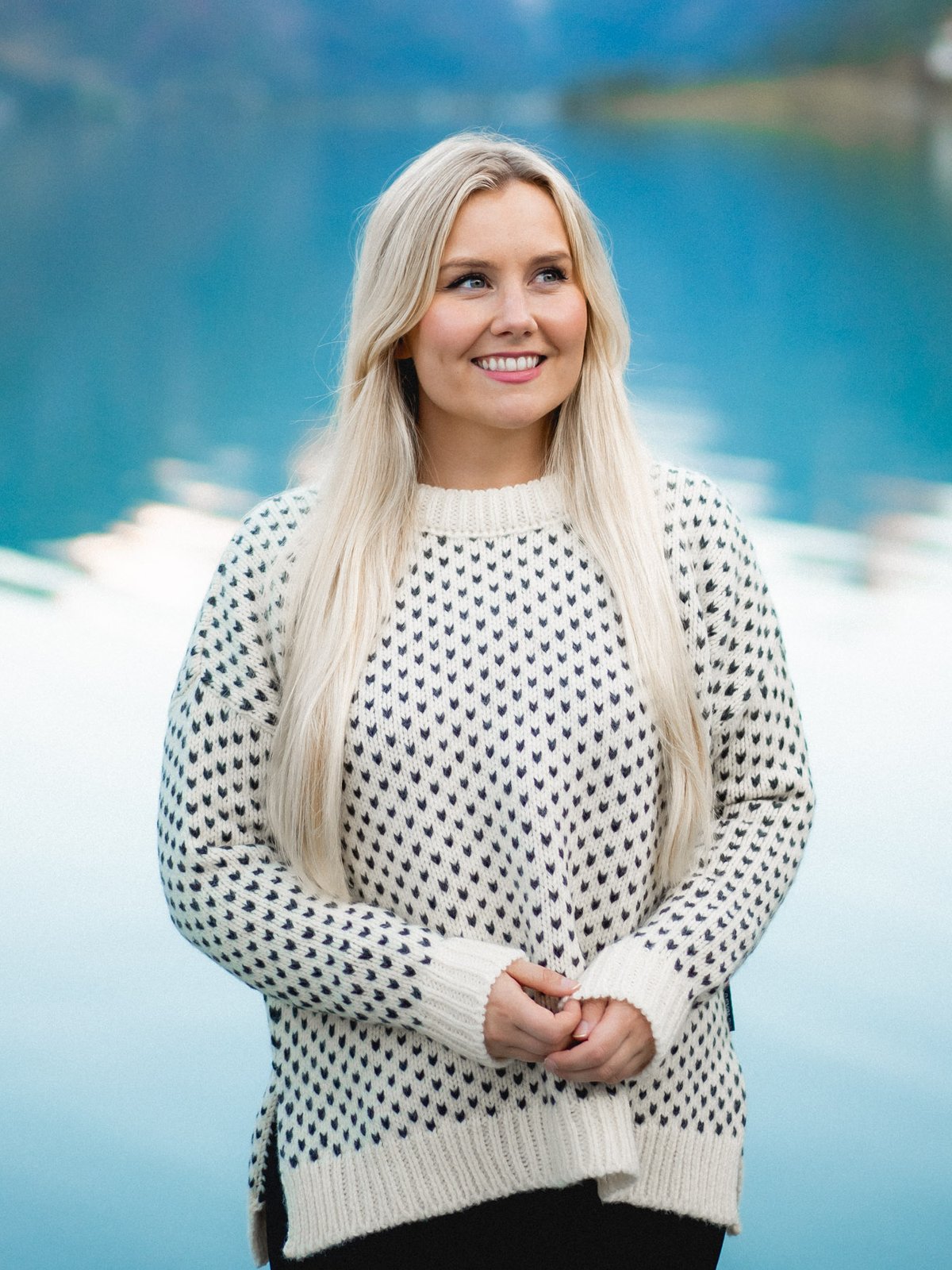 Devold Nordsjø Split Seam Sweater Offwhite