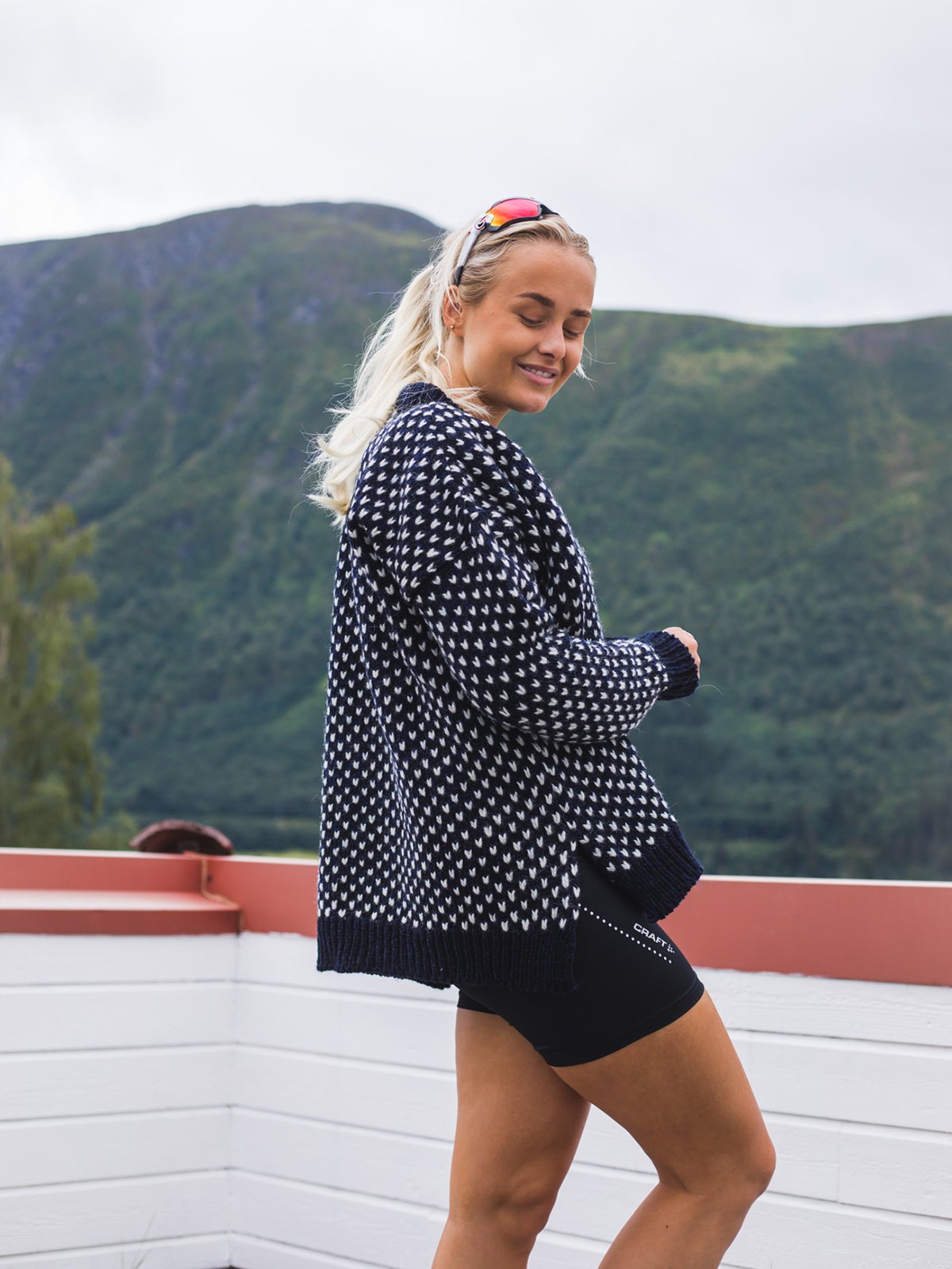 Devold Nordsjø Split Seam Sweater Navy