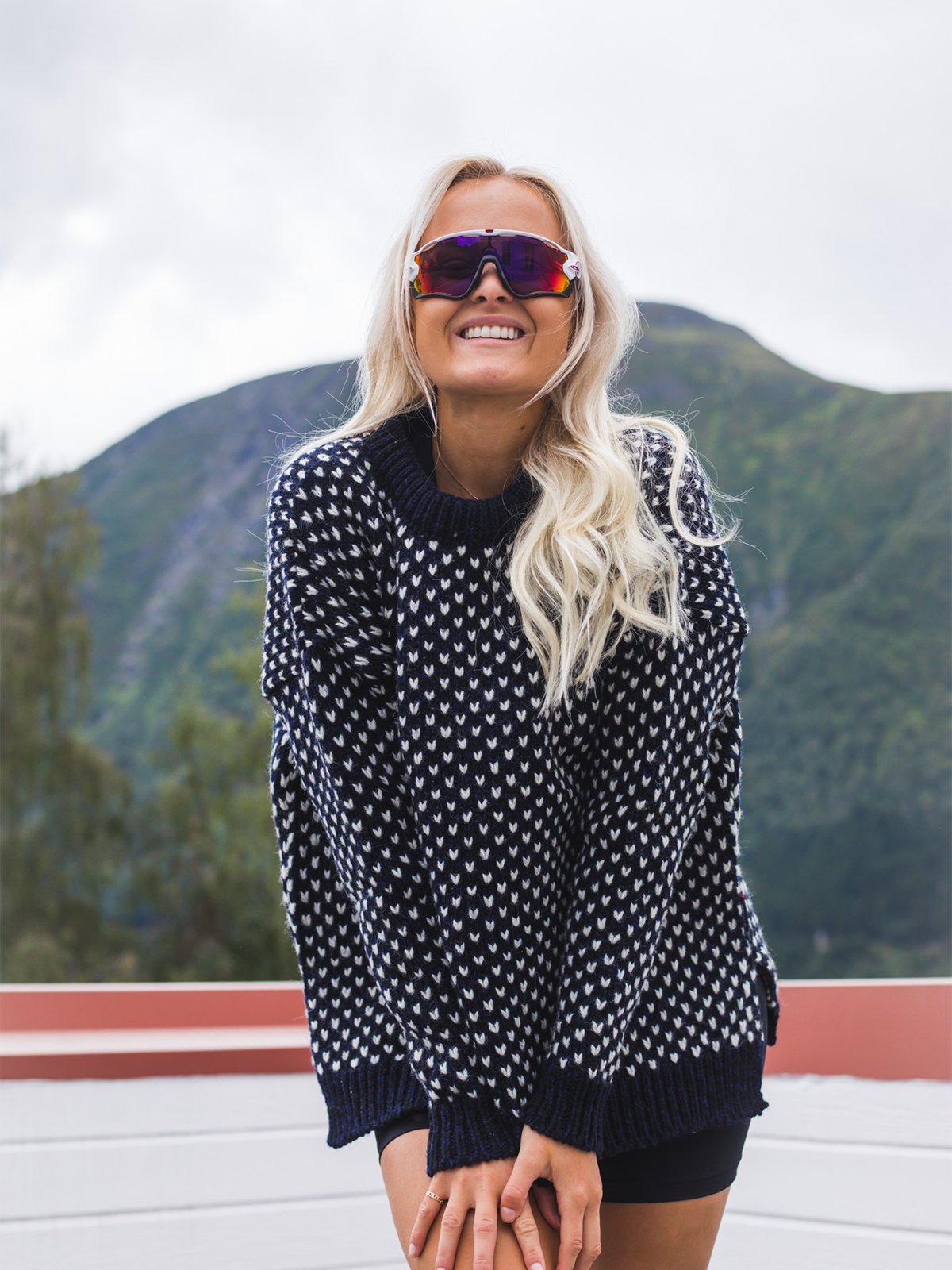 Devold Nordsjø Split Seam Sweater Navy