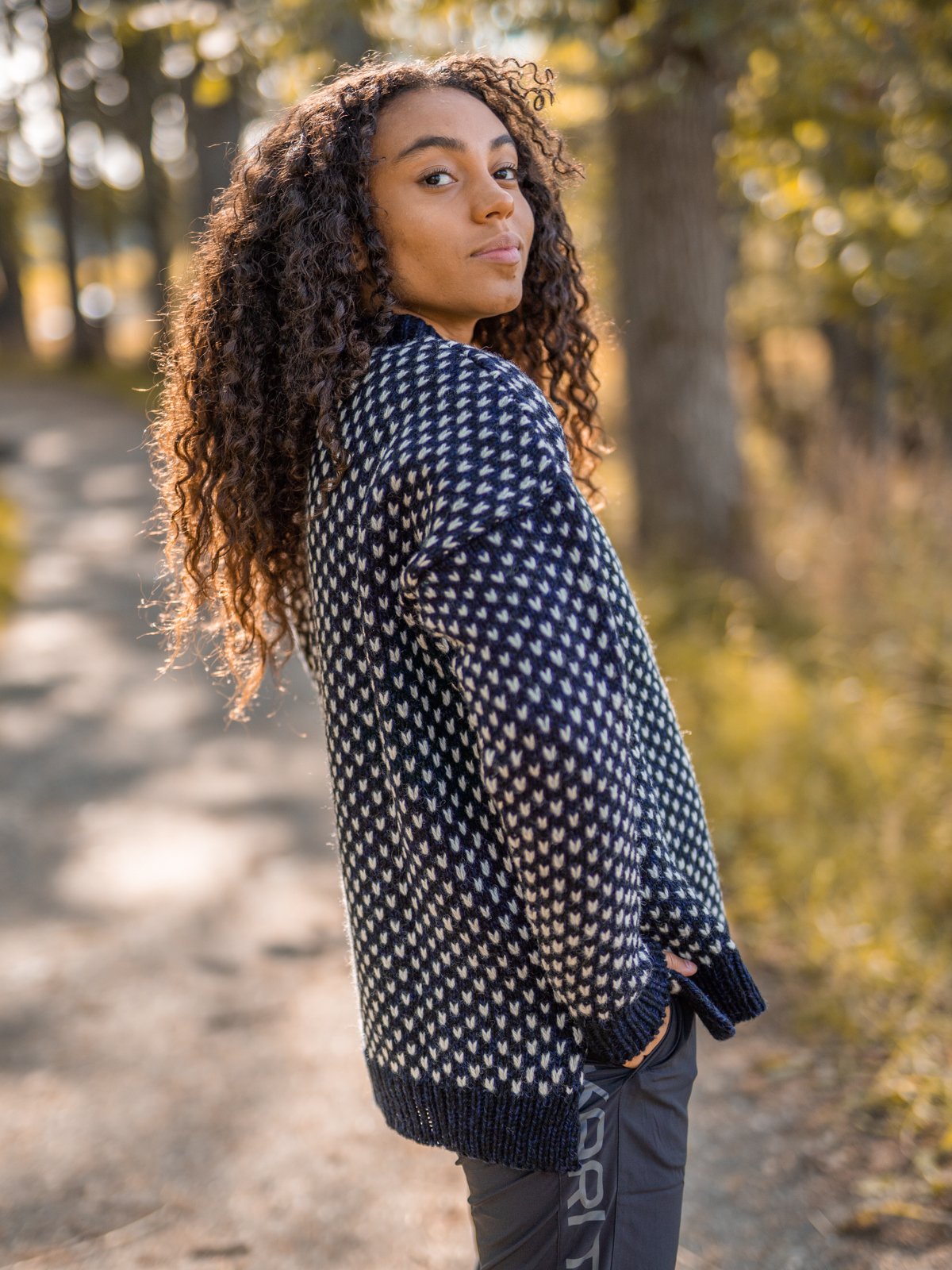 Devold Nordsjø Split Seam Sweater Navy